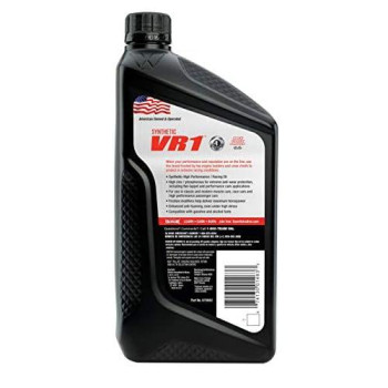 Valvoline VR1 Racing Synthetic SAE 10W-30 Motor Oil 1 QT