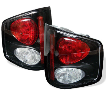 Spyder Auto 5001887 Chevy S10 94-04 / GMC Sonoma 94-04 / Isuzu Hombre 96-00 Euro Style Tail Lights - Signal-3057(Not Included) ; Reverse-3057(Not Included) ; Brake-3057(Not Includede) - Black