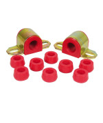 Prothane (1-1107) 87-96 Jeep YJ Front Sway Bar Bushings - 1 1/8in - Red