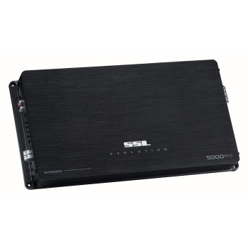 Sound Storm EV5000D Car Amplifier - 5000 Watts Max Power, 1 Ohm Stable, Class D, Monoblock, MOSFET Power Supply, Remote Subwoofer Control