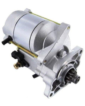 New Starter Compatible With/Replacement For Kubota KX41-2 KX61-2 KX91-2 BX22 BX2200D RTV1100 RTV900 16235-63010, 16235-63011, 16235-63012, K7561-61810, K7561-61811, LRS02308, 228000-6320, 228000-6321