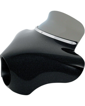 Memphis Shades MEP8541 Black/Smoke Windshield (Batwing Fairing Spoiler Batwing Fairing 6.5)