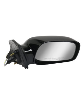 Kool Vue Passenger Side Mirror Compatible with 2003-2008 Toyota Corolla Paintable, Power Glass - TO1321179, TO1321178