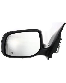 Kool Vue Driver Side Mirror Compatible with 2009-2013 Toyota Corolla Manual Folding, Heated, Paintable, Power Glass - TO1320247