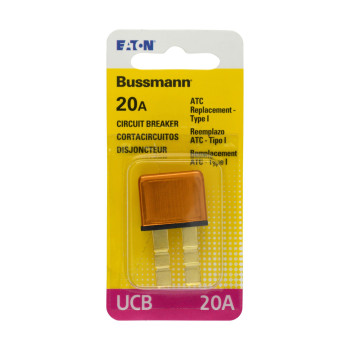 Bussmann (BPUcB-20-RP) 20 Amp Type-I Universal circuit Breaker