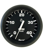 Faria 32842 Euro Tachometer Gauge 4000 RPM Diesel Mech Takeoff & VAR - 4 , Beige