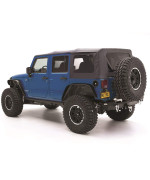 Smittybilt 9085235 Black Diamond Replacement Top with Tinted Side Windows for Jeep JK 4-Door