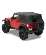 Bestop 5472235 Black Diamond Supertop NX for 2007-2018 Wrangler JK 2-door