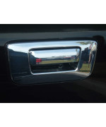 TFP 622KEVT Tailgate Handle Cover- Chrome - Compatible with Chevrolet/GMC Silverado/Sierra 2007-2013 w/o Keyhole