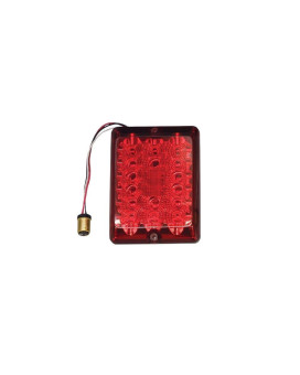 Bargman 42-84-410 LED Stop/Tail/Turn Light (Upgrade Module for Incandescent Lights - Red)