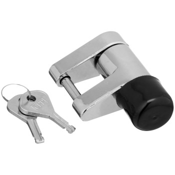 Bulldog Cases 580403 Chrome Coupler Lock , silver