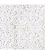 Brewster RD80029 Egon Textured Vinyl Wallpaper, Paintable,White, 20.9x2x2