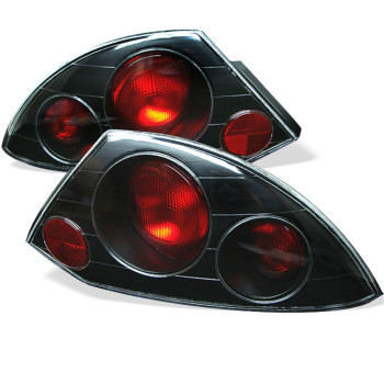 Spyder Auto ALT-YD-ME00-BK Mitsubishi Eclipse Black Altezza Tail Light (5006288)