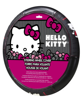 Plasticolor Hello Kitty Ribbon Steering Wheel Cover