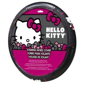 Plasticolor Hello Kitty Ribbon Steering Wheel Cover