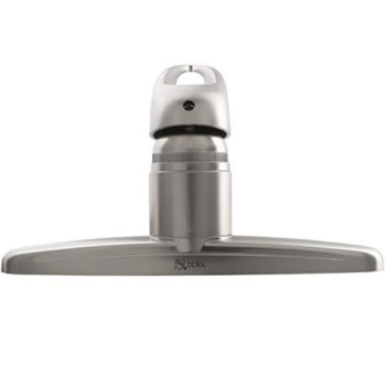 Dura Faucet DF-PK100-SN RV Non-Metallic Pull-Out Kitchen Sink Faucet - Single Handle (Brushed Satin Nickel)