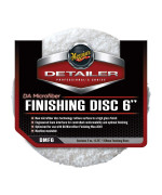 Meguiar's DMF6 DA 6 Microfiber Finishing Disc, 2 Pack