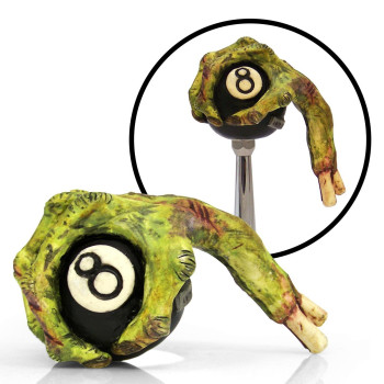 American Shifter 54881 Grippy 8 Ball Zombie Hand Shift Knob