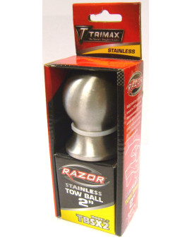 Trimax TBSX2 2 Stainless Steel Tow Ball