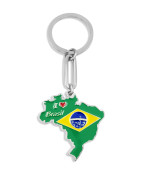 Keychain - BRAZIL MAP-