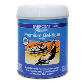 Evercoat 105673 Fibre Glass Co Gel Kote White Pint