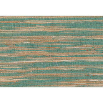 Brewster 53-65606 Keiko Grasscloth Wallpaper, Aqua