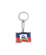 flagsandsouvenirs Keychain HAITI FLAG