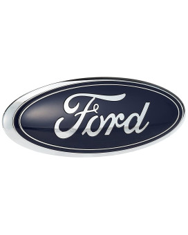 Ford AA8Z-9942528-A Nameplate DARK BLUE, 9 x 3.5 INCHES