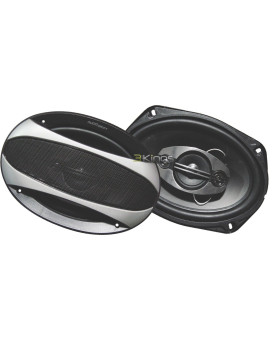 Audiopipe Ds-a6993s Speaker - 100 W Rms - 4-way - 2 Pack - 75 Hz To 18 Khz - 4 Ohm - 6 X 9