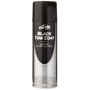 Turtle Wax T-10 Black Tire Coat- 6 oz.