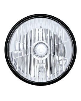 United Pacific 31387 ULTRALIT 7-inch Crystal Clear Headlight w/Glass Lens, Reinforced Reflector, Rugged Construction, DOT/SAE - ONE Headlight