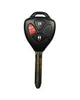 2006 06 Toyota RAV4 3Button Remote Key Shell & Key Blank - CASE ONLY, NO Chips