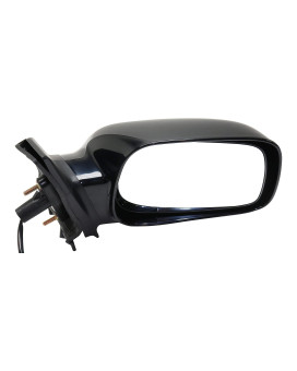 Kool Vue Mirror Compatible with 2003-2008 Toyota Corolla Passenger Side Non-Heated Non-Folding Power Paintable