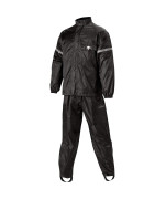 Nelson-Rigg WP-8000 Weatherpro Two-Piece Rain Suit (X-Large) (Black)