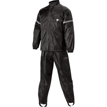 Nelson-Rigg WP-8000 Weatherpro Two-Piece Rain Suit (X-Large) (Black)