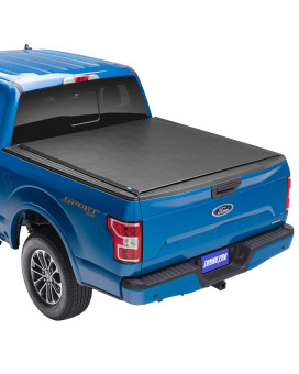 Tonno Pro Lo Roll, Soft Roll-up Truck Bed Tonneau Cover LR-3050 Fits 2015 - 2020 Ford F-150 6' 7 Bed (78.8)