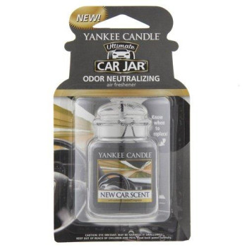 Yankee Candle 1220940 New Car Scent Ultimate Car Jar Air Freshener