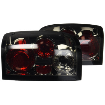 Spec-D Tuning Smoke Lens Tail Lights Compatible with 2001-2005 Ford Ranger, Left + Right Pair Assembly