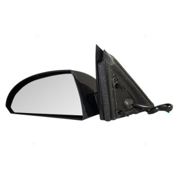Brock Replacement Driver Power Side Door Mirror Heated Textured Base Compatible with 06-13 Impala & 14-16 Impala Limited 25836101