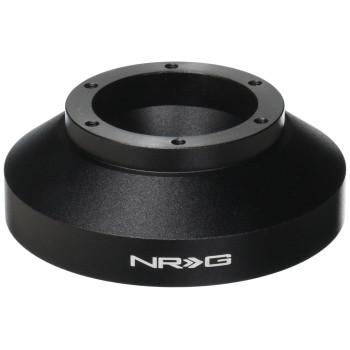 NRG Innovations NRG-SRK-102H Racing Style, Steering Wheel Quick Release Short Hub Adapter, 6 X 70mm Bolt Pattern, Black Body