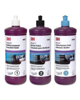 1Pk - 3M - Perfect It Buffing & Polishing Compound 06085 06064 06068