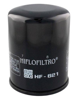 HiFloFiltro HF621-3 Premium Oil Filter, 3-Pack