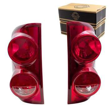 Brock Aftermarket Replacement Driver Left Passenger Right Tail Light Unit Set Compatible With 2007-2009 Dodge Ram