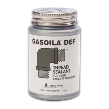 Gasoila DE04 DEF Diesel Exhaust Thread Sealant, 1/4 Pint Brush