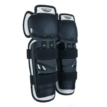 Fox Racing unisex-child TITAN SPORT MOTOCROSS KNEE/SHIN GUARDS,Black,One Size