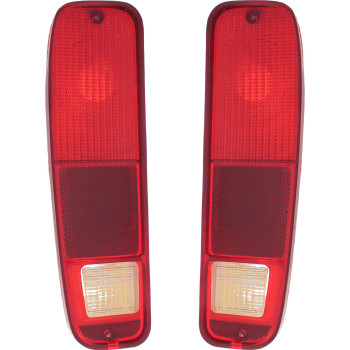 Evan-Fischer Tail Light compatible with Ford F-Series 73-79 Econoline Van 75-91 RH and LH Included Lens and Housing Left Right