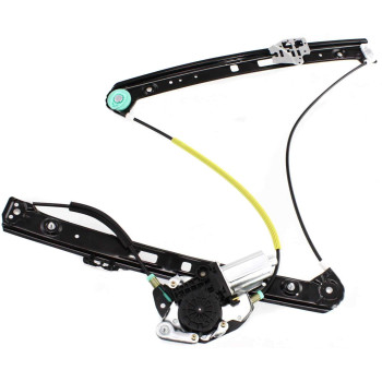 Evan Fischer Power Window Regulator with Motor Compatible with BMW 325i 2001-2005 325xi 330i 323i 1999-2000 330xi 328i 1999-2000 320i Front, Driver Side for Sedan/Wagon Replaces 51337020659-PFM