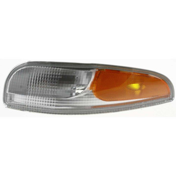 Evan-Fischer Turn Signal Light compatible with Chevy Corvette 97-04 Driver Side LH Lens and Housing Daytime Running Lamp