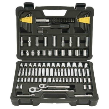 STANLEY Drive Socket Set, 123-Piece, Black (STMT71652)