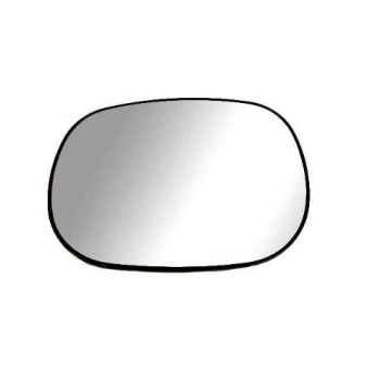 Driver Side Non-heated Mirror Glass w/backing plate, Dodge Dakota Pick-Up, Durango, Full Size Van, Pick-Up, foldaway mirrors, 6 5/8 x 9 1/4 x 9 3/8